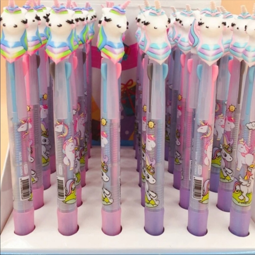 🦄Multicolored Ink Unicorn Pens🦄 - Picture 3 of 4
